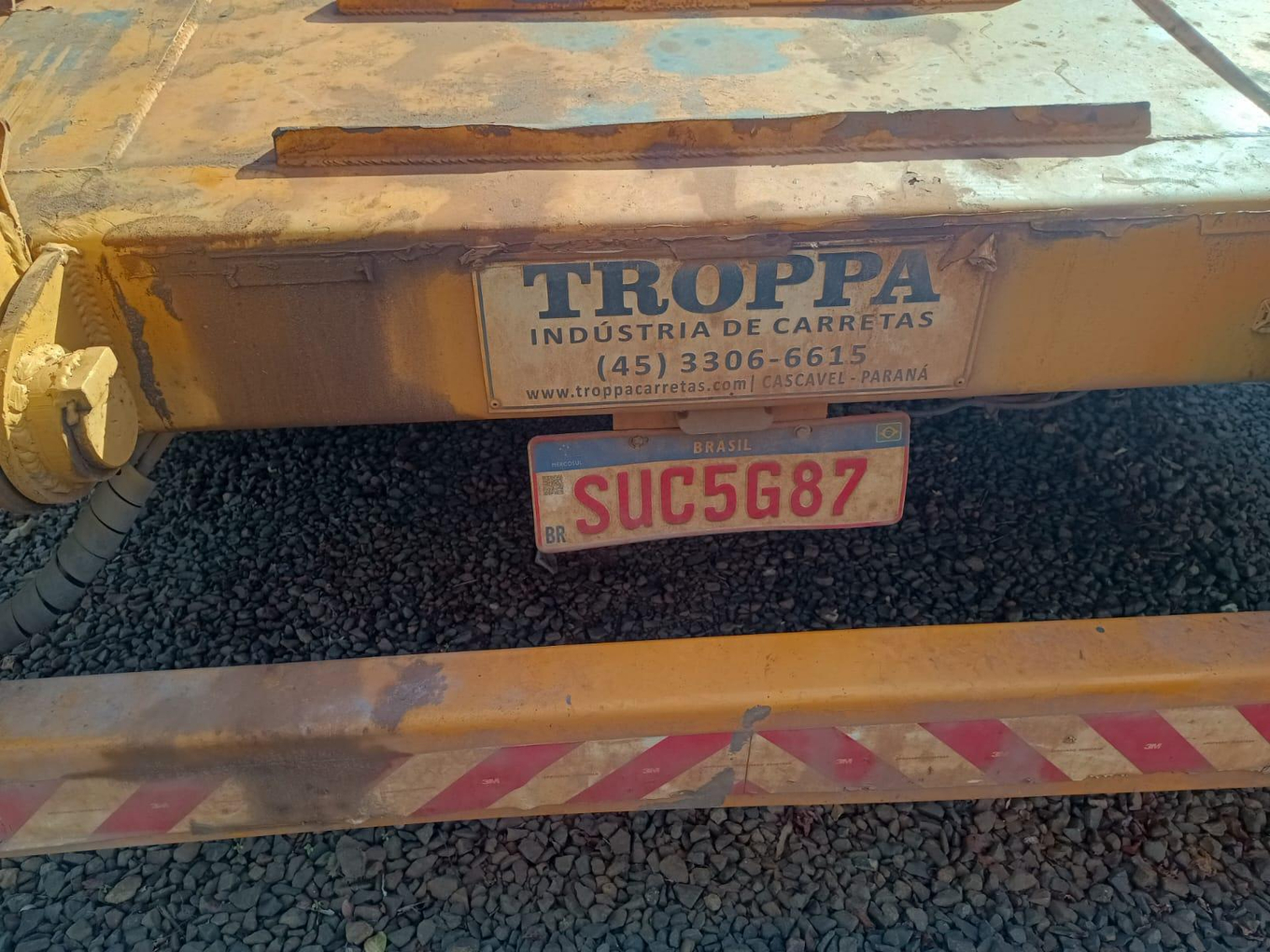 REBOQUE PRANCHA TROPA 3E - ANO 2024/ 2025